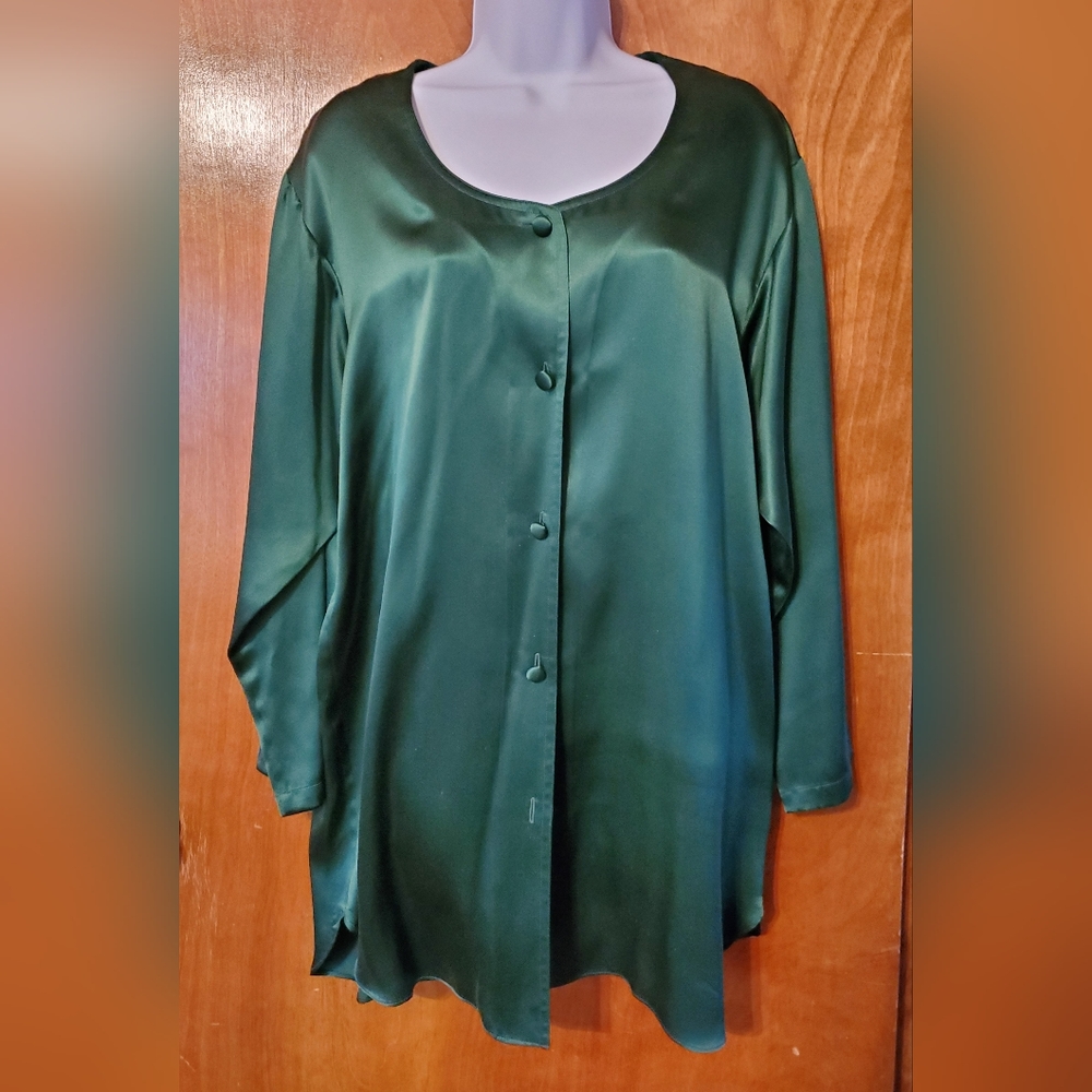 Silk Victoria's Secret Sleep Shirt sz S